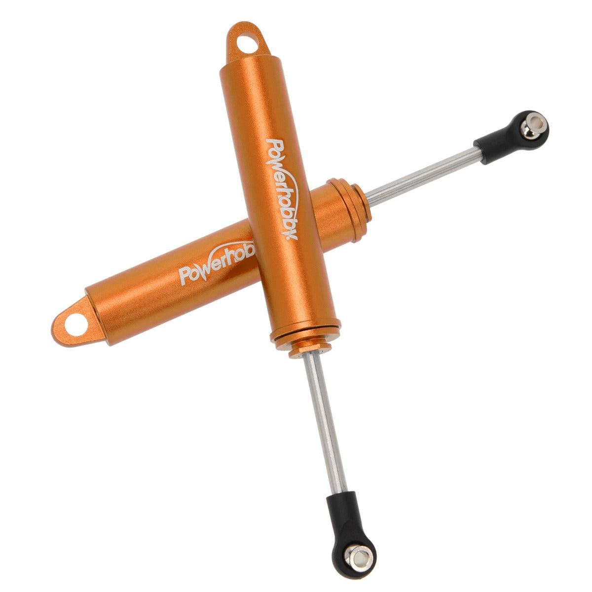 Powerhobby 110mm Promatics Two Stage Internal Spring Shocks (2) Orange