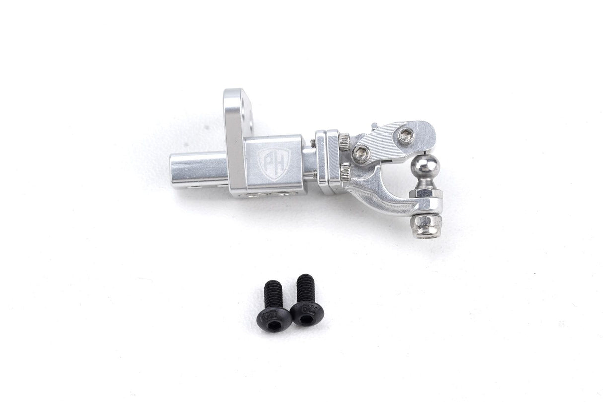 Powerhobby PHB5766Enganche de remolque con gancho de remolque de aluminio plateado plateado PARA Traxxas TRX-4M