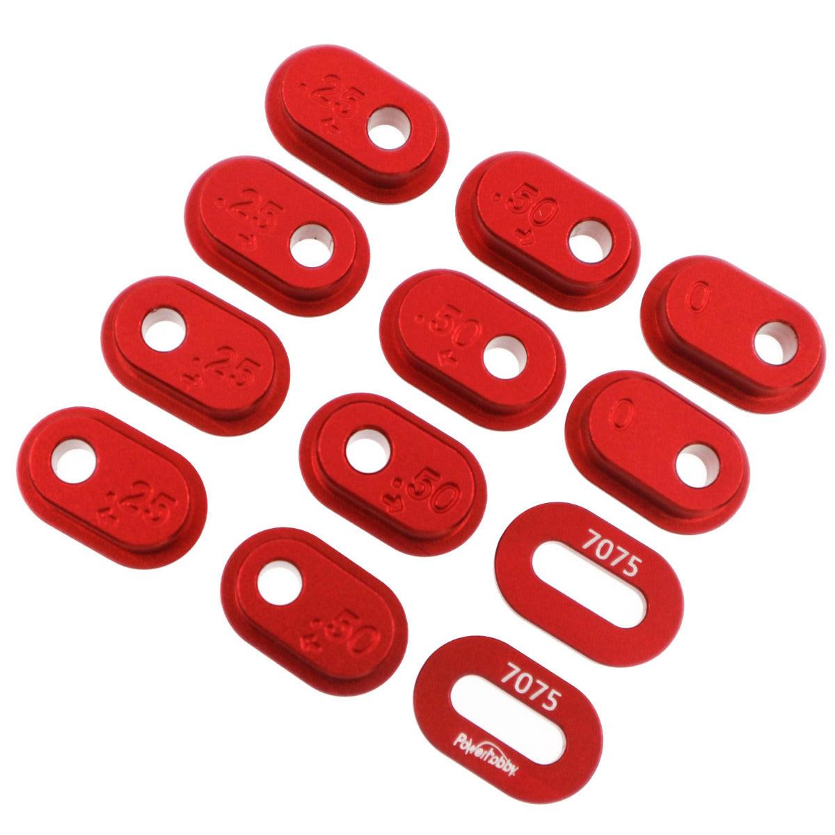 Powerhobby 7075 Aluminum Chain Tension Adjuster Set Red Losi Promoto MX