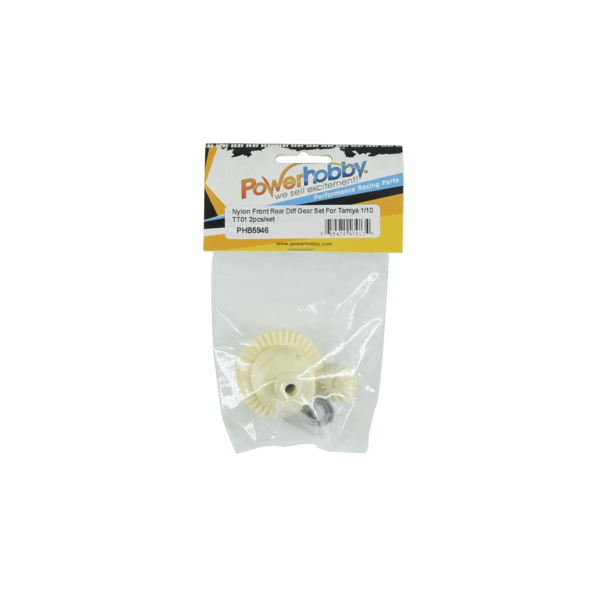 Powerhobby Nylon Diff Gears Tamiya TT-01
