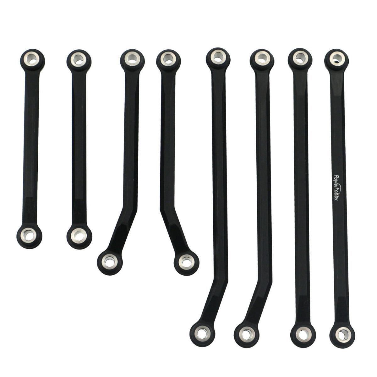Powerhobby Aluminuim Chassis Linkage Set FOR Traxxas TRX-4M K10 Black