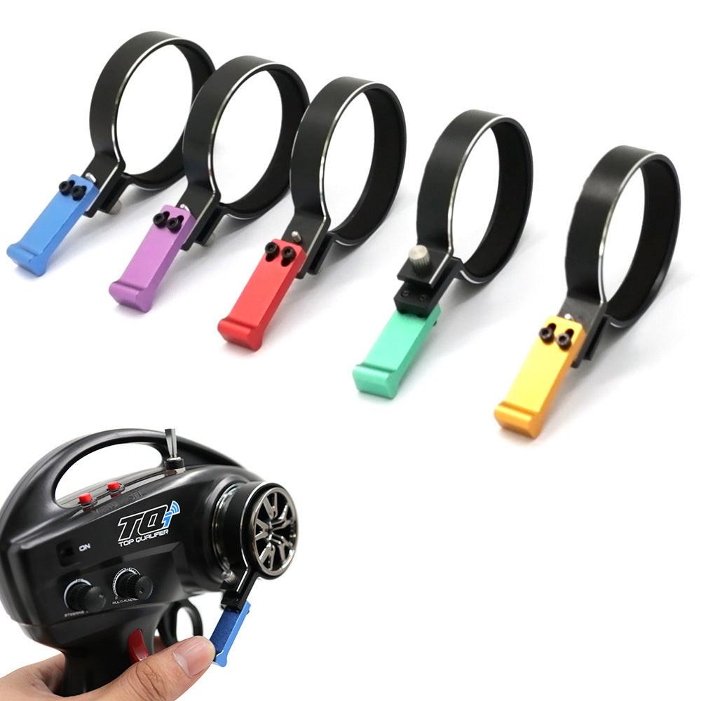 Powerhobby Aluminum One Hand Steering Wheel Trigger Adapter Purple