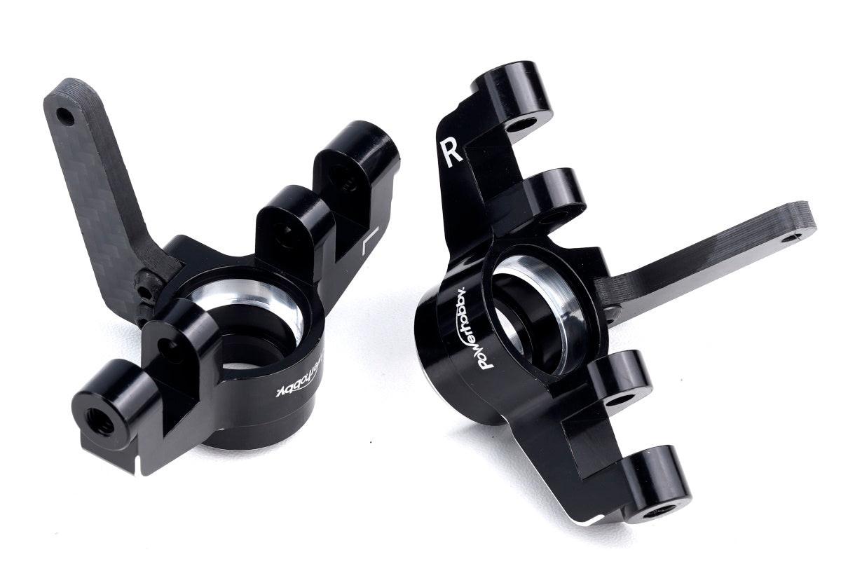 Powerhobby Aluminum Front Steering Blocks Arrma 4S Kraton / Outcast