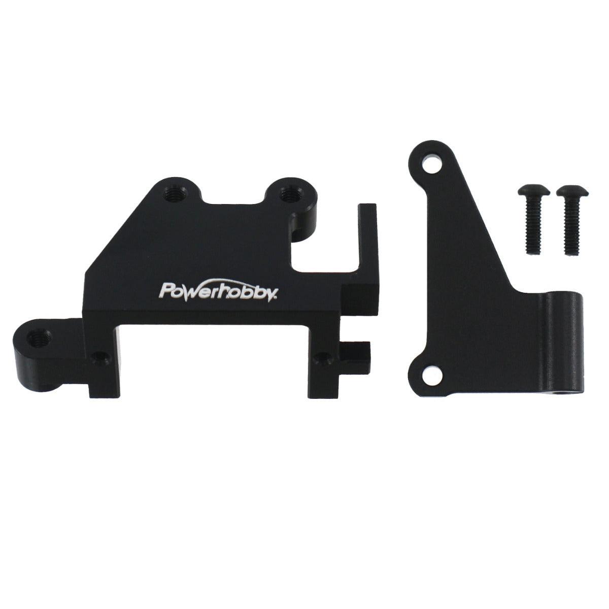 Powerhobby 7075 Aluminum Caliper Electronic Servo Mount Black Losi Promoto MX