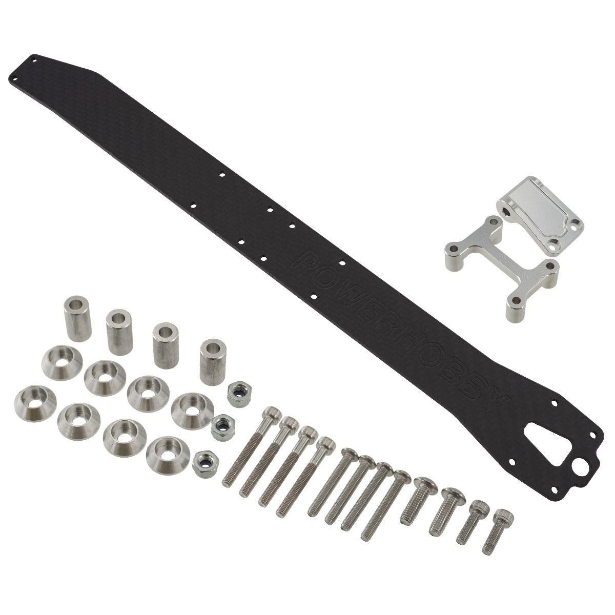 Powerhobby Carbon Fibre Center Top Deck Brace Arrma 6S Limitless V2