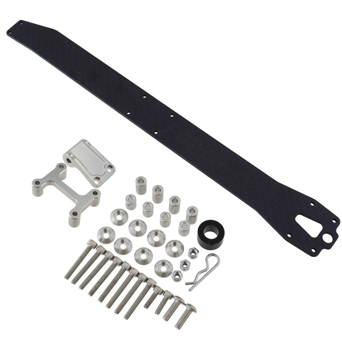 Powerhobby Carbon Fibre Center Top Deck Brace Arrma 6S Limitless V2