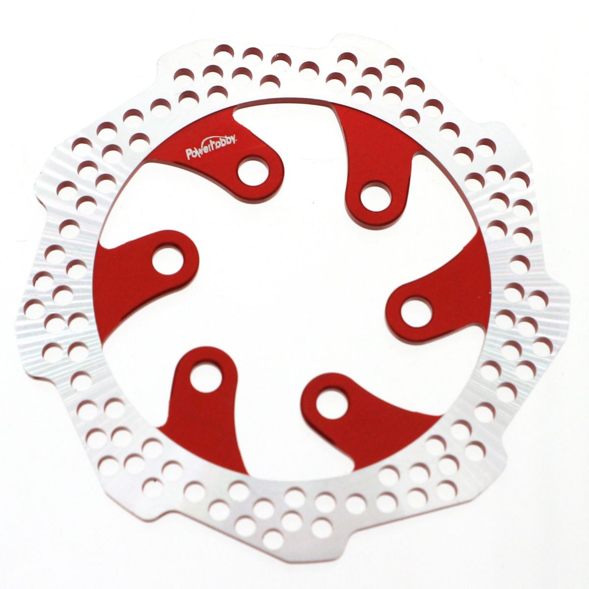 Powerhobby PHB5974RED 7075 Disco de freno trasero de aluminio Rojo Losi Promoto MX