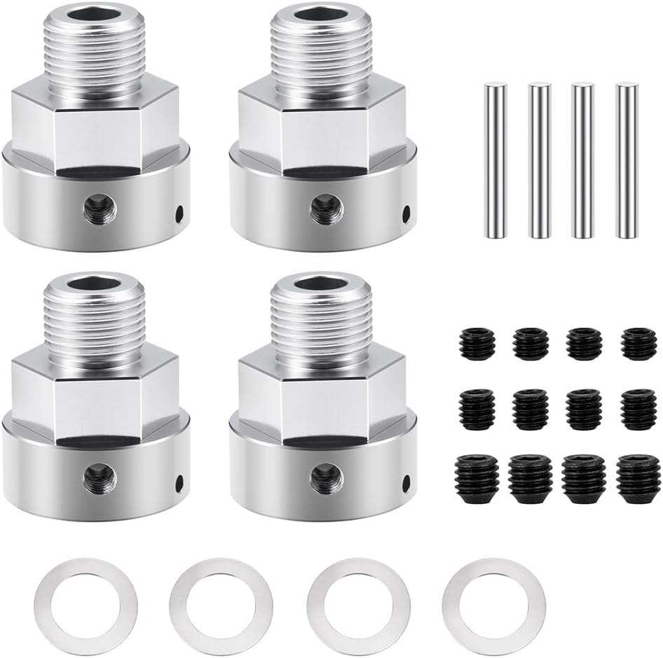 Powerhobby Arrma Typhon 6S +10mm Extended Wheel Hubs Hex Adapters