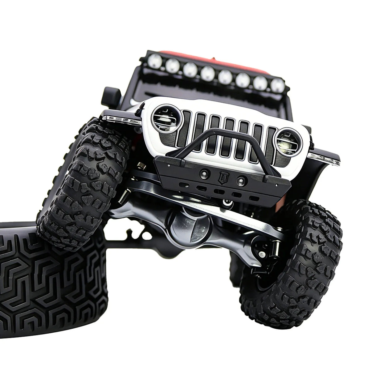 Powerhobby Axial SCX30 Front + Rear Aluminum Complete Axles Silver