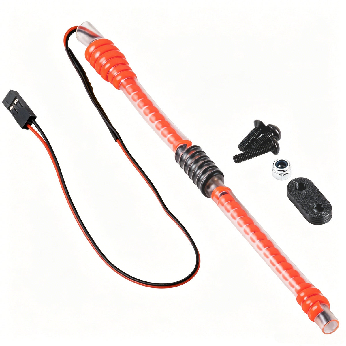 Powerhobby 6.5" Red LED Flexible Light Whip