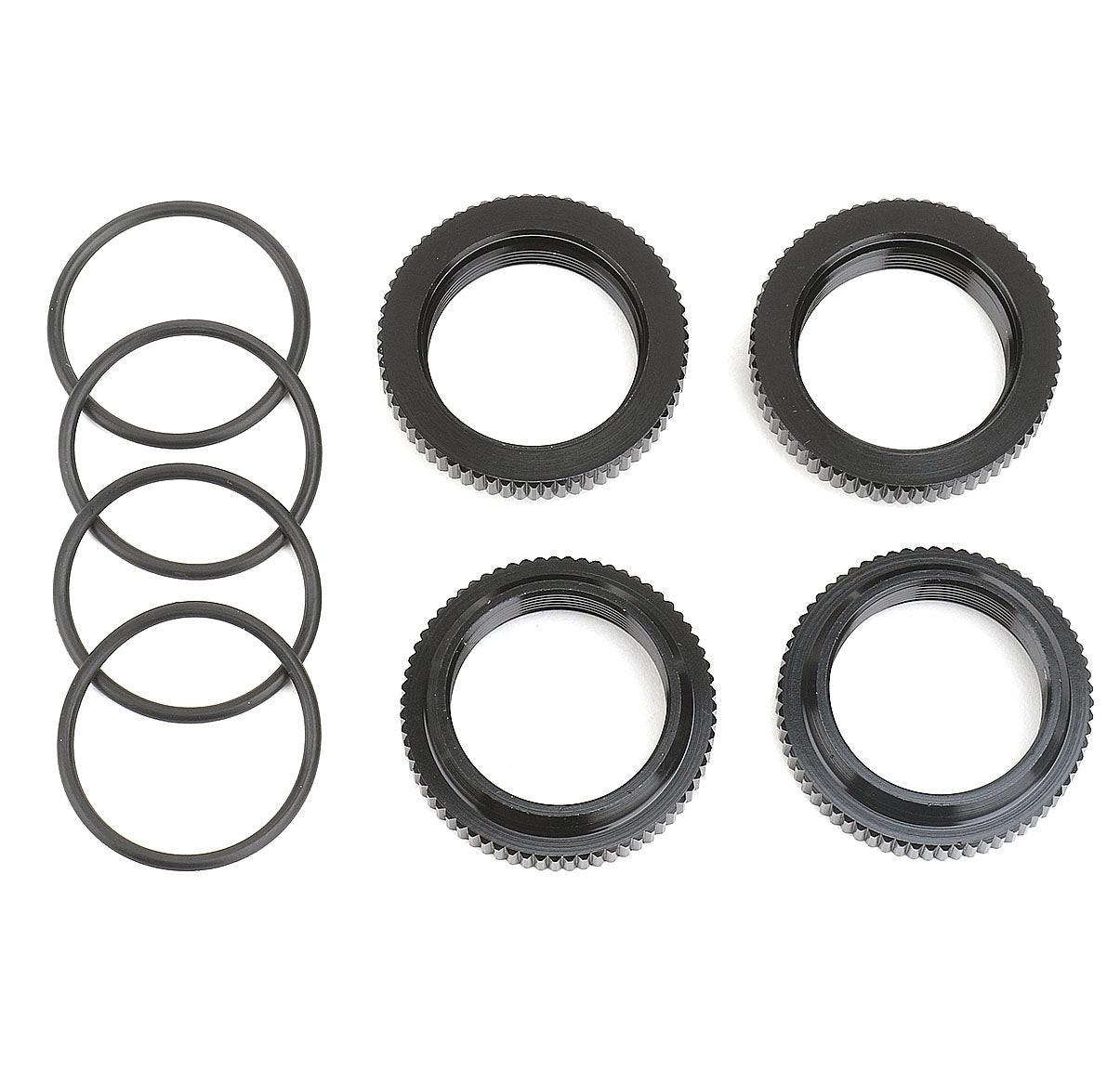 Powerhobby Aluminum Shock Collar (4) XTREME X-Maxx Shocks