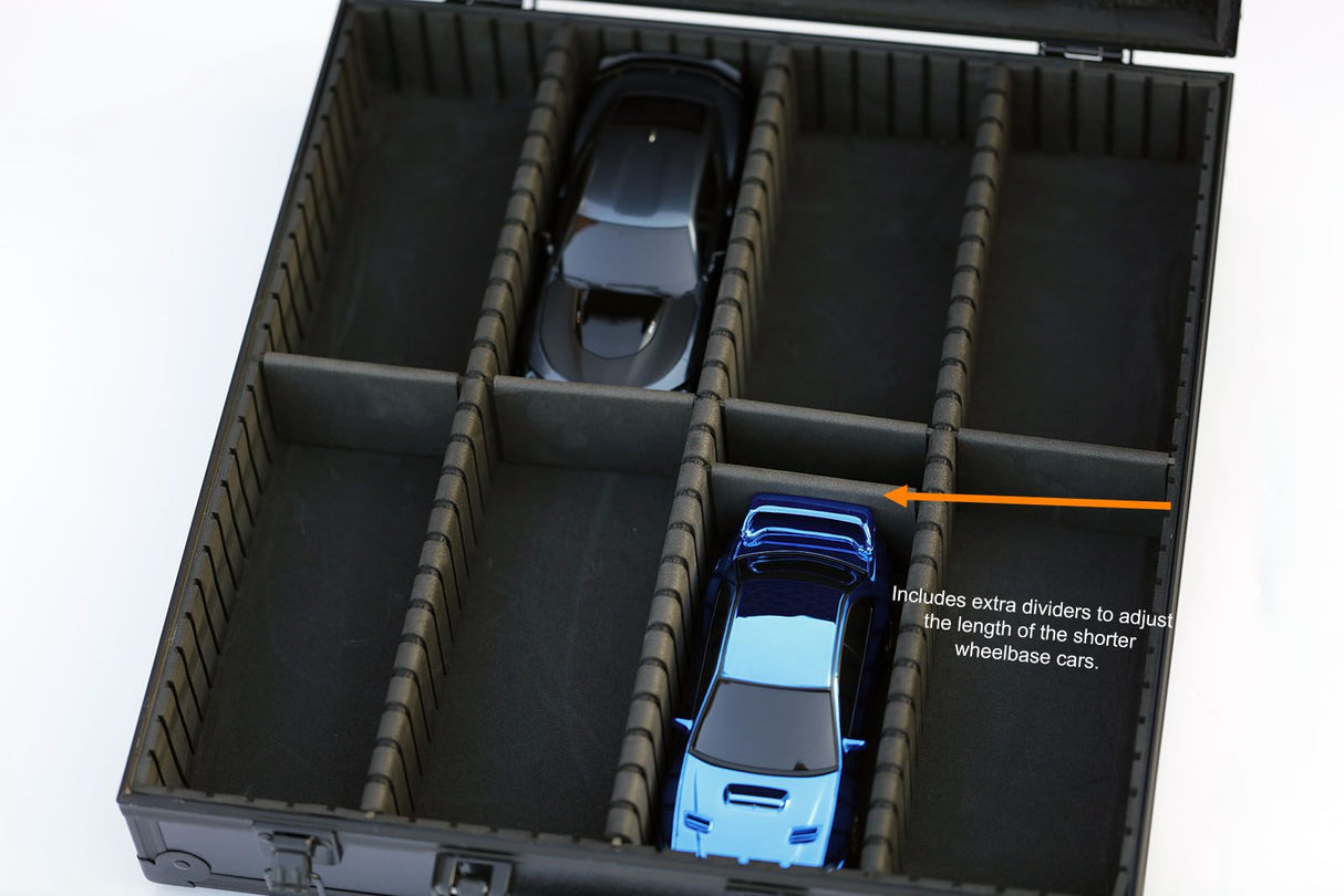 Kyosho PHBG004 Mini-Z Cars Metal Carrying Case MiniZ Fits 8 Cars