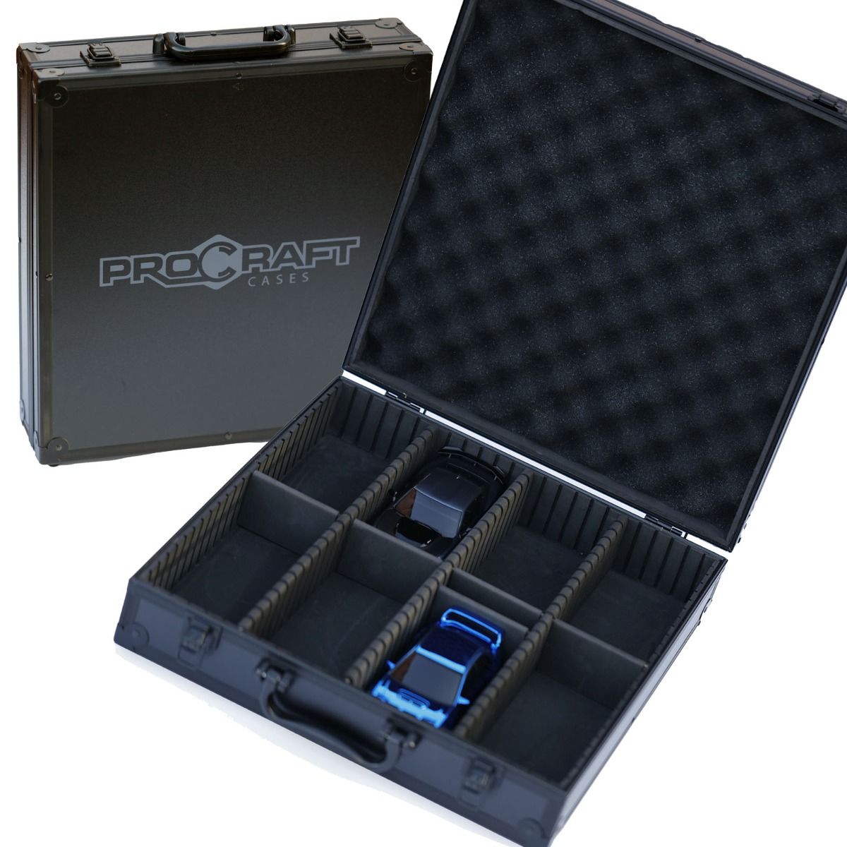 Kyosho PHBG004 Mini-Z Cars Metal Carrying Case MiniZ Fits 8 Cars