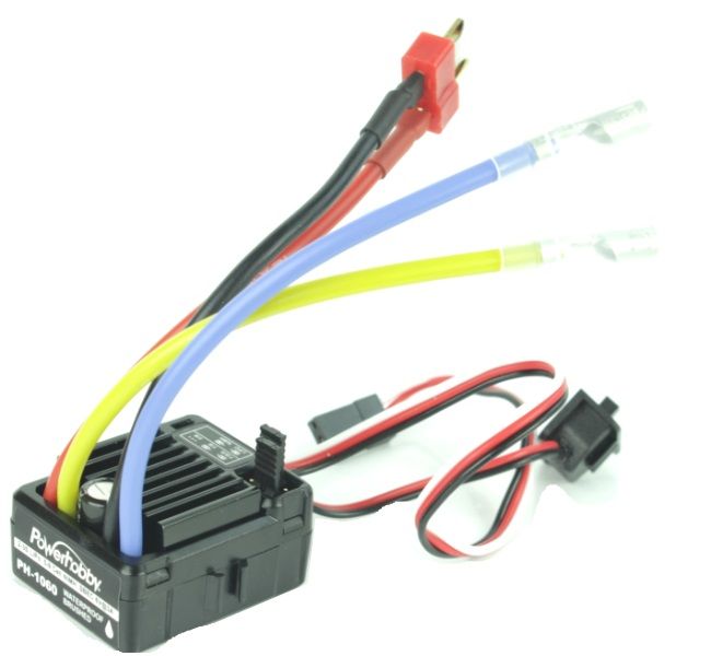 Powerhobby PH-1060 Waterproof Brushed Crawler ESC (2-3S)