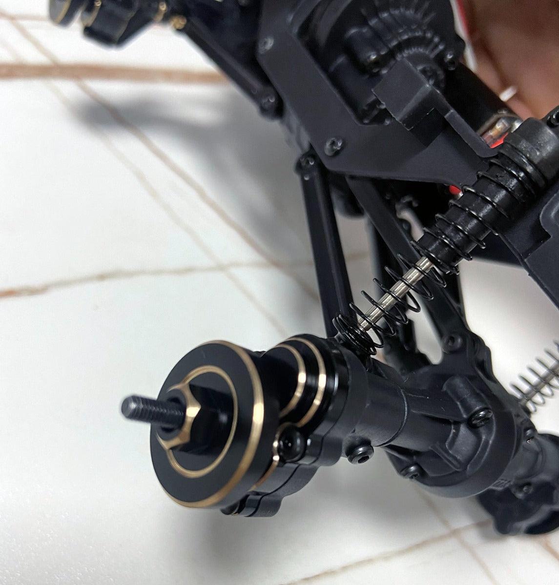 Powerhobby FMS FCX24 Brass Wheels Counterweight (4)
