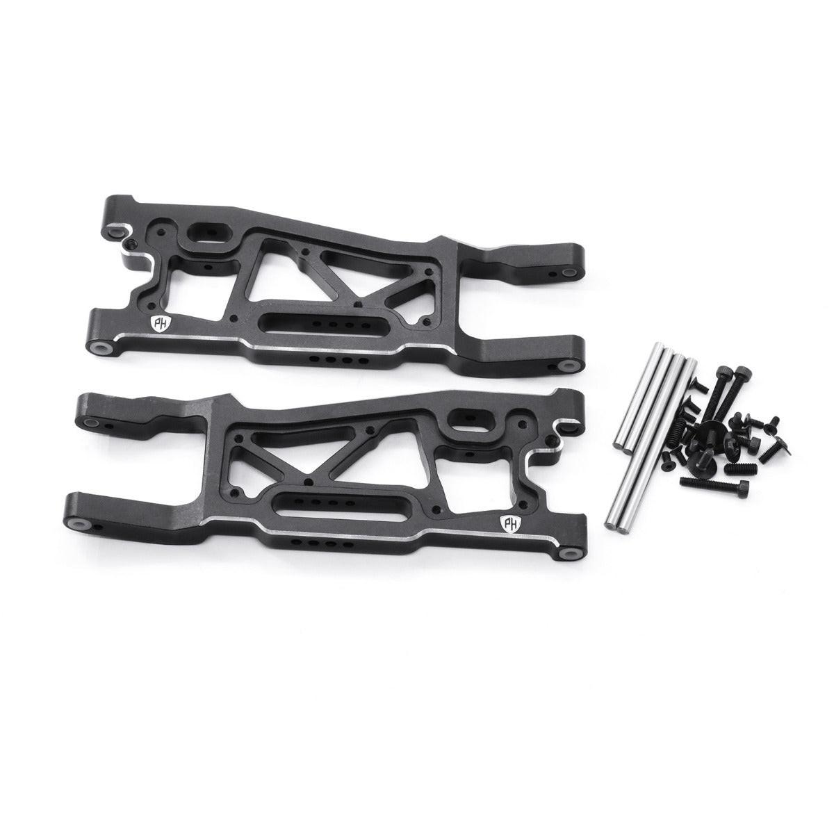Powerhobby Aluminum Front Arms FOR Traxxas Sledge Black
