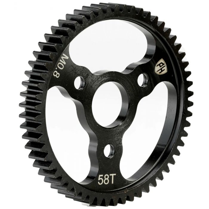 Powerhobby PHBTRX535 58T 0.8 Hardened Steel Spur Gear, for E-Revo, Jato, T-Maxx, Summit, Rally, Slash 4x4, Stampede 4x4