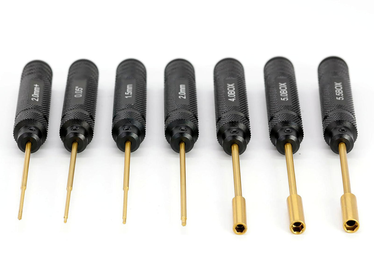 PowerHobby Tool kit Nut Drivers 4 / 5 / 6mm Hex 0.05 1.5 2.0 Hex FOR Traxxas TRX-4M