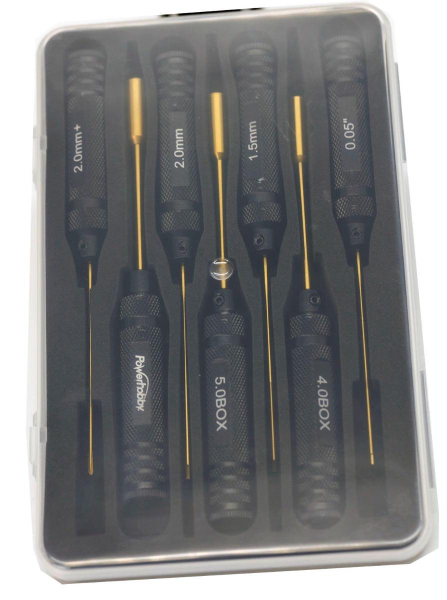PowerHobby Tool kit Nut Drivers 4 / 5 / 6mm Hex 0.05 1.5 2.0 Hex FOR Traxxas TRX-4M