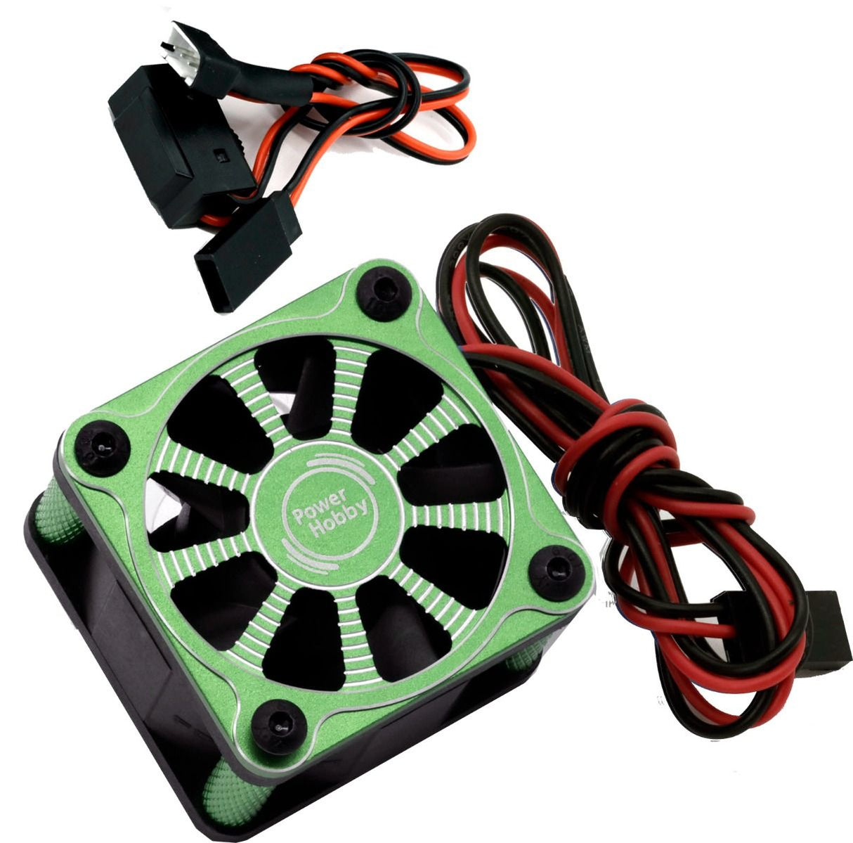 Powerhobby PHF119 Green Twister Castle MONSTER X 8S ESC Ventilateur de refroidissement en aluminium haute vitesse
