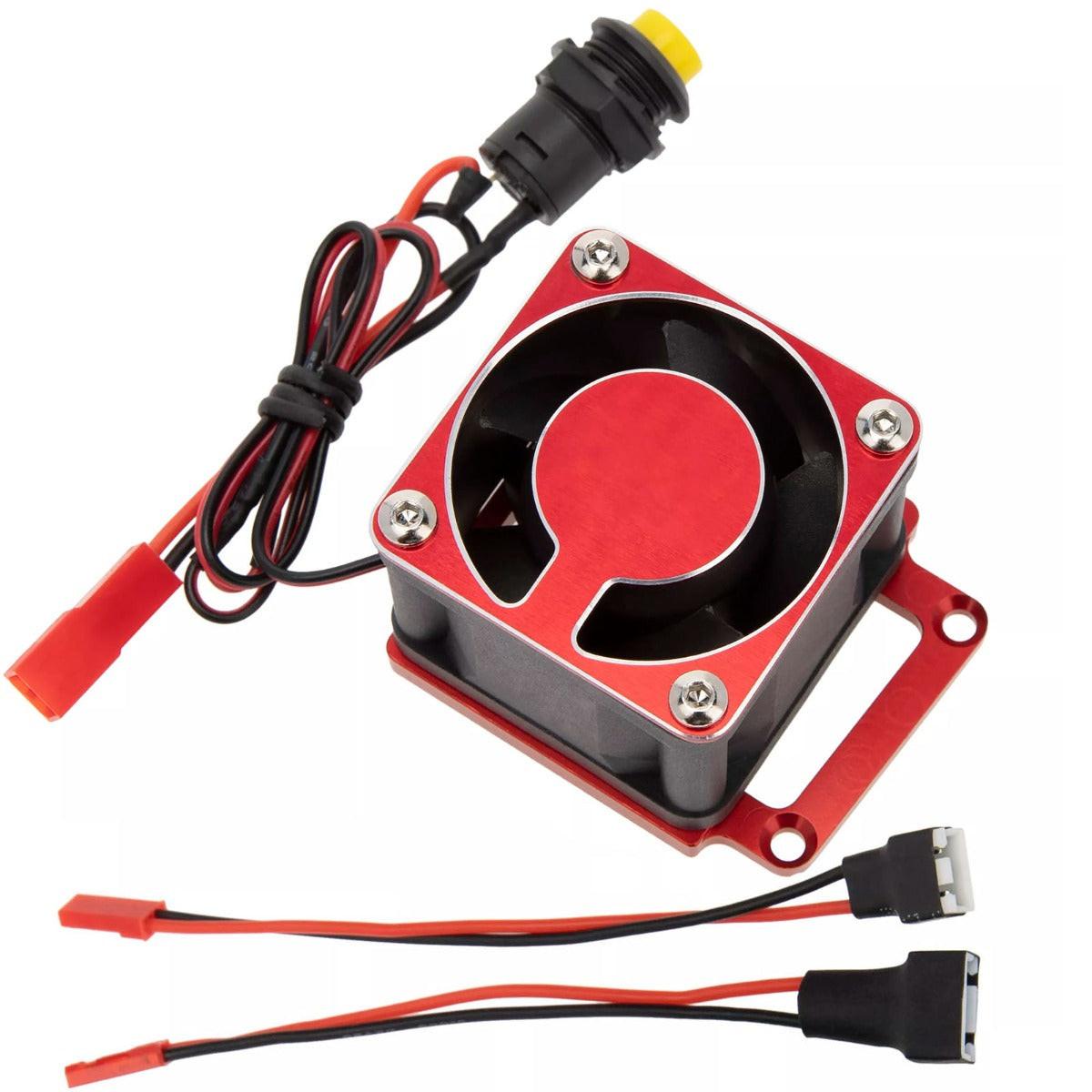Powerhobby High Speed 2/3s Motor Fan 40mm Aluminum Mount FITS Traxxas Sledge