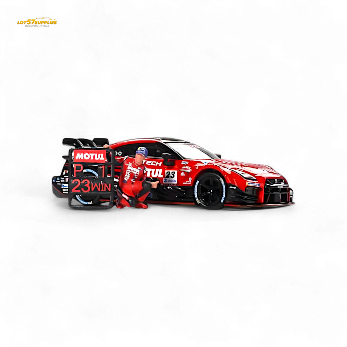 Mini-GT Nissan GT-R Nismo #23 Motul Autech 2021 1:64