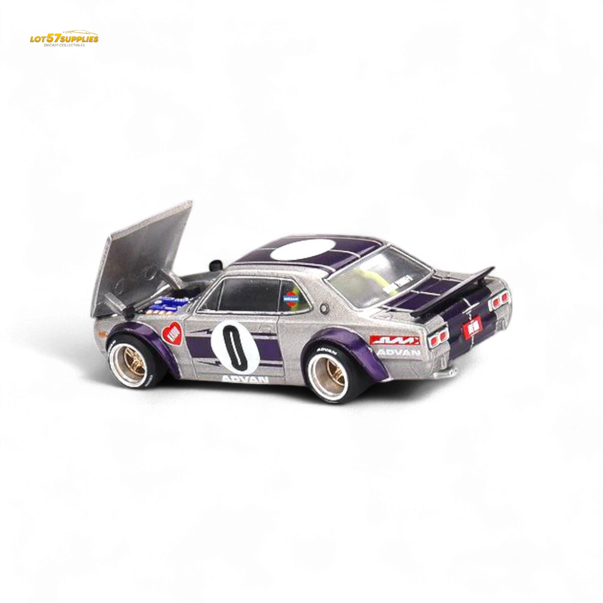 Mini GT x Kaido House Nissan Skyline KPCG10 Kaido Works V1 1:64