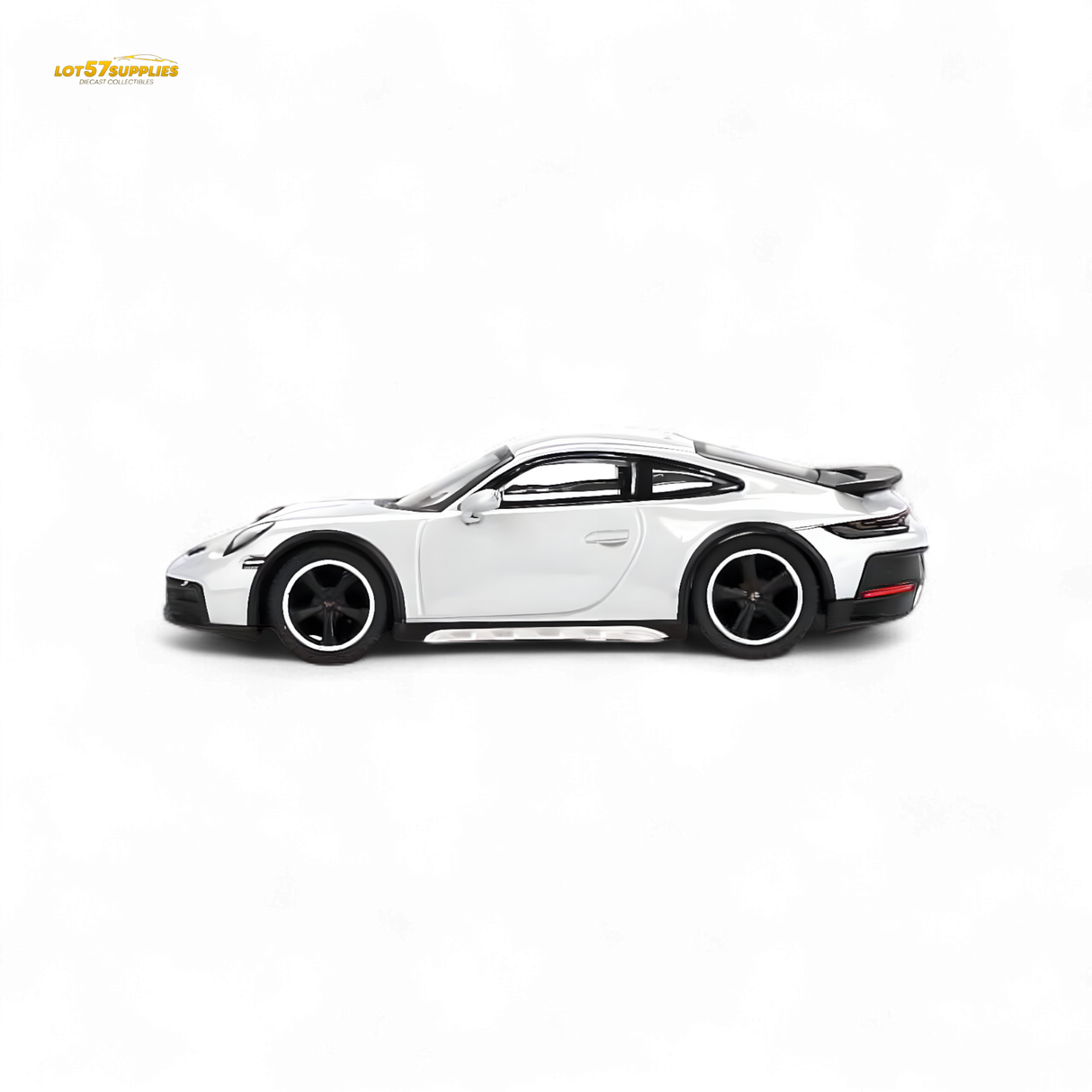 Mini-GT Porsche 911 Dakar Ice Gray Metallic 1:64