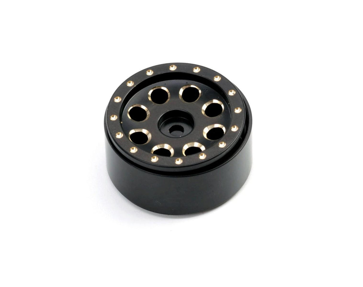 Powerhobby 1.0" Brass Beadlock Crawler Wheels 1/24 Axial SCX24 Jeep Bronco