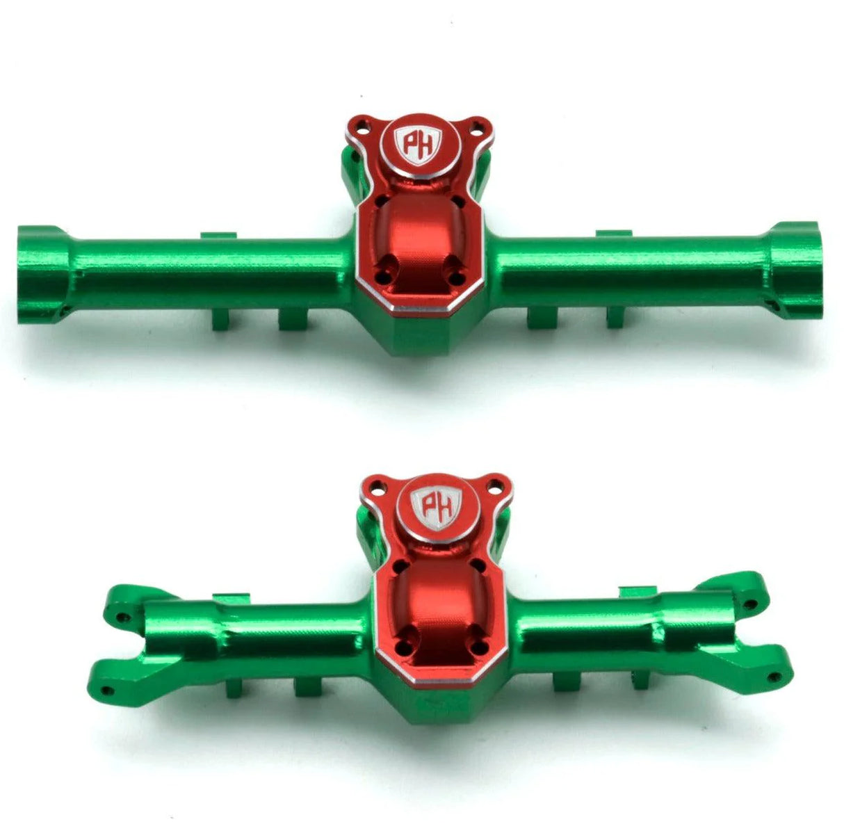 Powerhobby PHSCX2478 Axial SCX24 Jeep C10 Betty Aluminum Front Rear Axle Housing Green