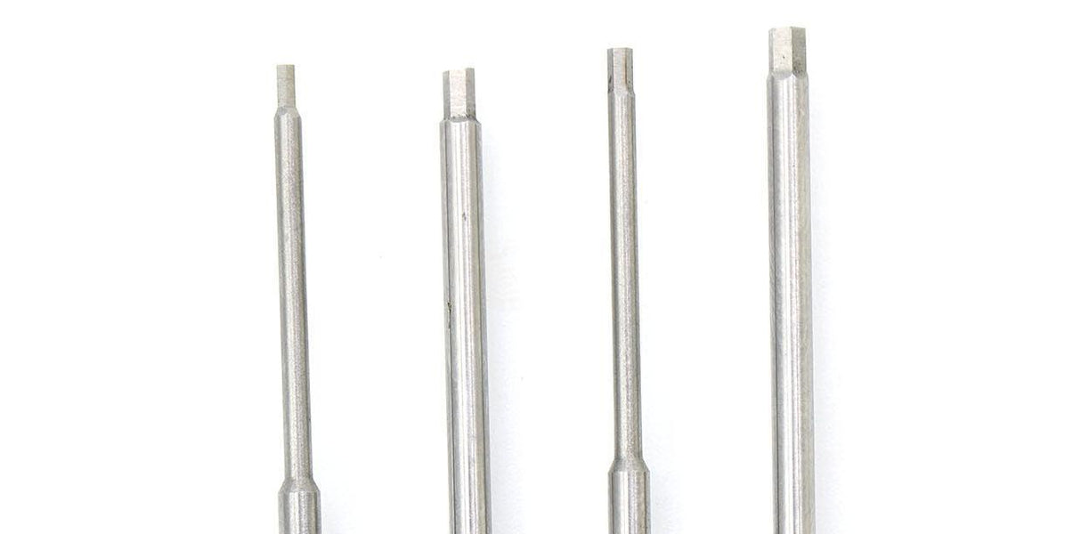 Powerhobby RC Hex Driver 1/4" Power Tool Tip Set Standard 0.05'' 1/16'' 5/64'' 3/32''