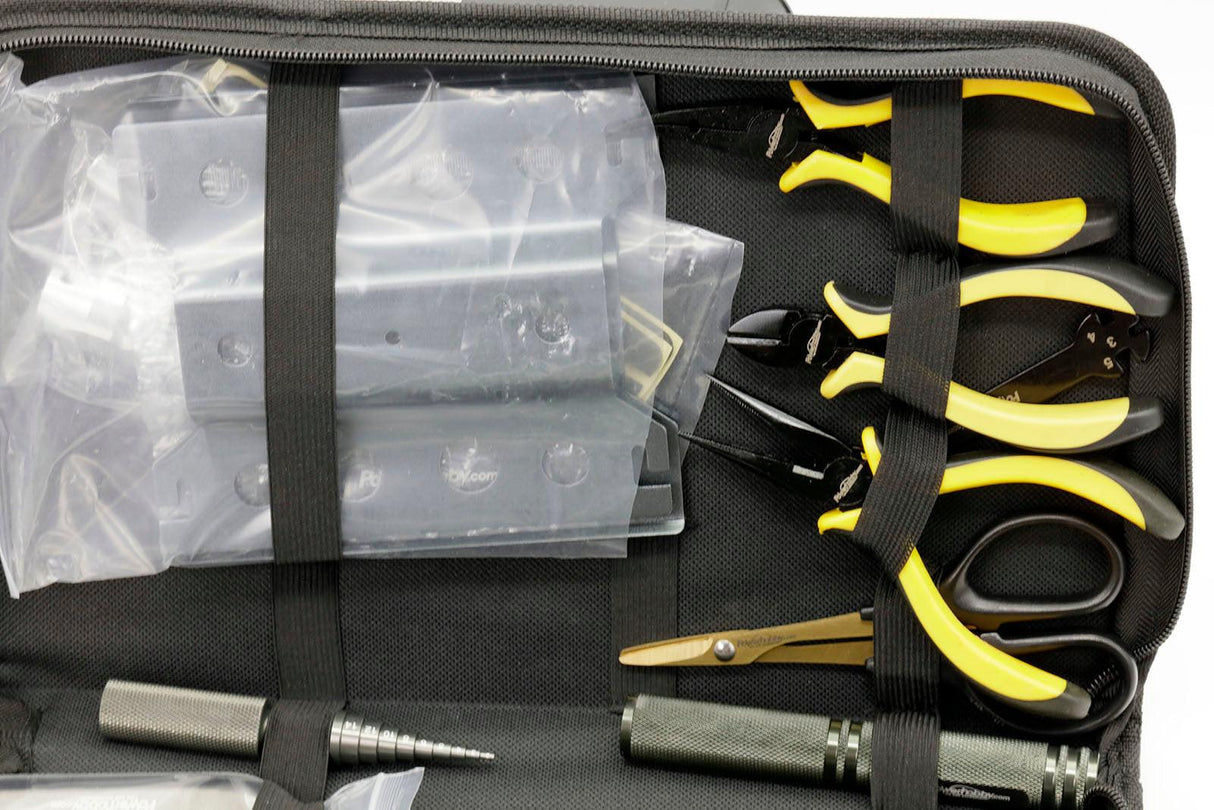 Powerhobby RC Tool Set Screwdriver Pliers Wrench, Body Reamer Stand