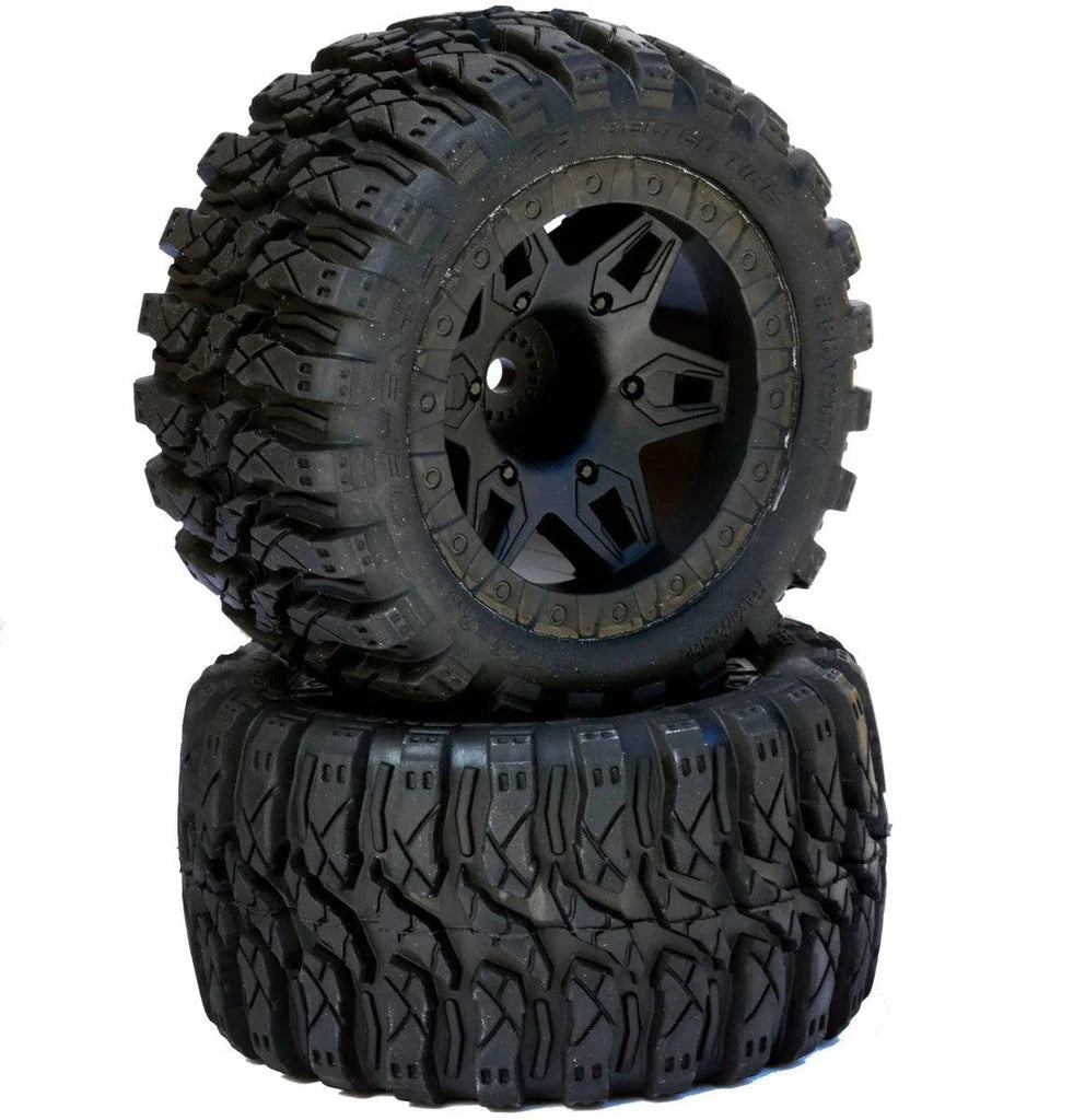 POWERHOBBY PHT2177-10 Defender 2.8” Belted All Terrain Tires 12mm Mounted / 0 Offset
