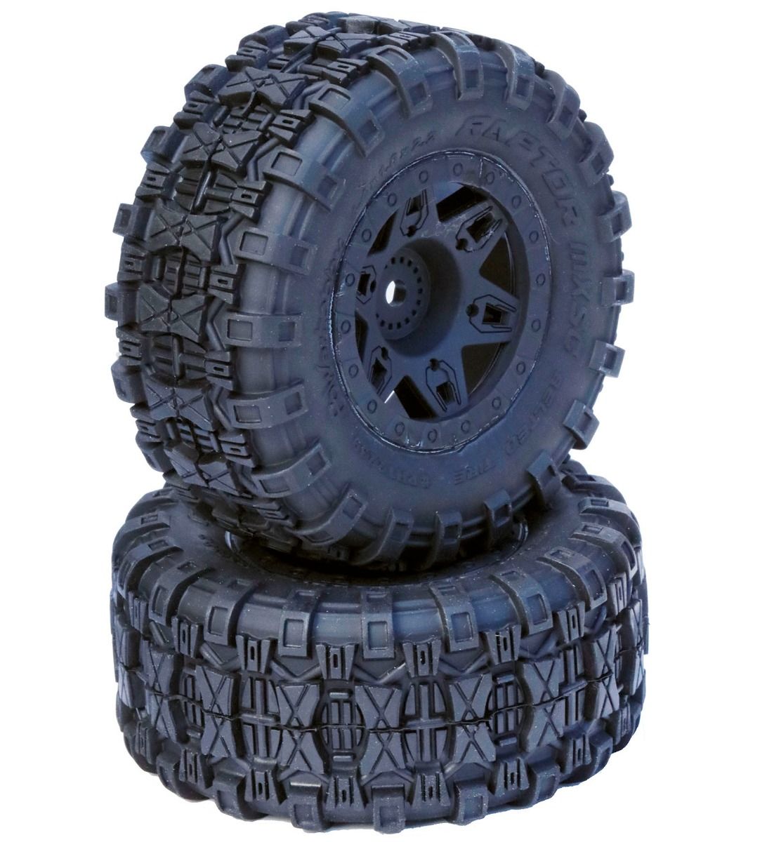 Powerhobby 2239-10 Raptor 2.2 All Terrain Belted Mounted Tires FOR Traxxas Slash 2WD Front