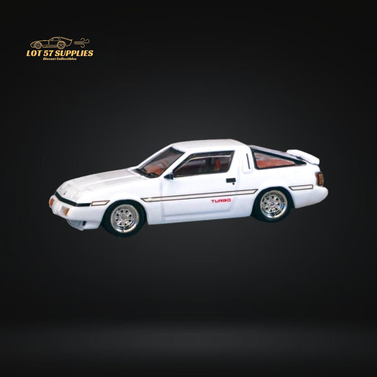 Tarmac Works Mitsubishi Starion White 1:64