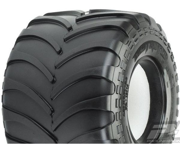 Pro-Line Destroyer 2.6" All Terrain Monster Tires w/ Clod Buster Wheels F/R (4)