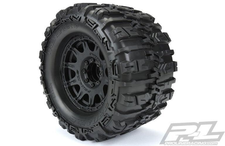 Pro-Line Trencher HP 3.8 Belt MTD Raid 8x32 17mm Tires Mounted F/R