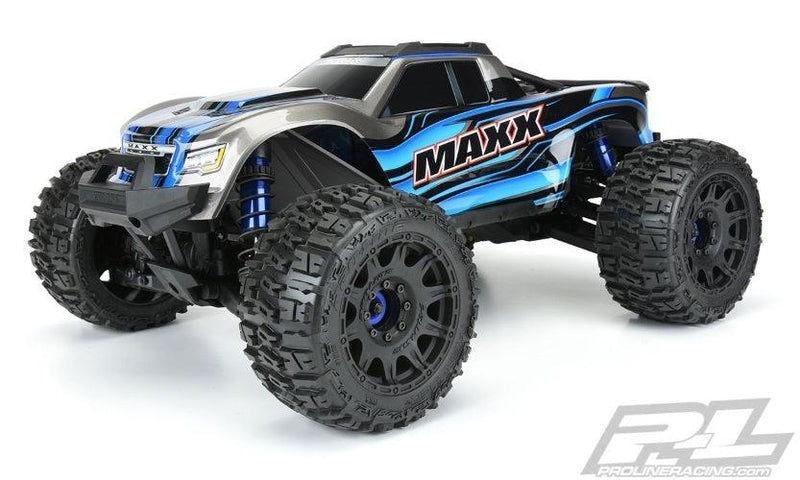 Pro-Line PRO1017510 1/8 Trencher LP F/R 3.8" MT Tires Mounted 17mm Black Raid (2)