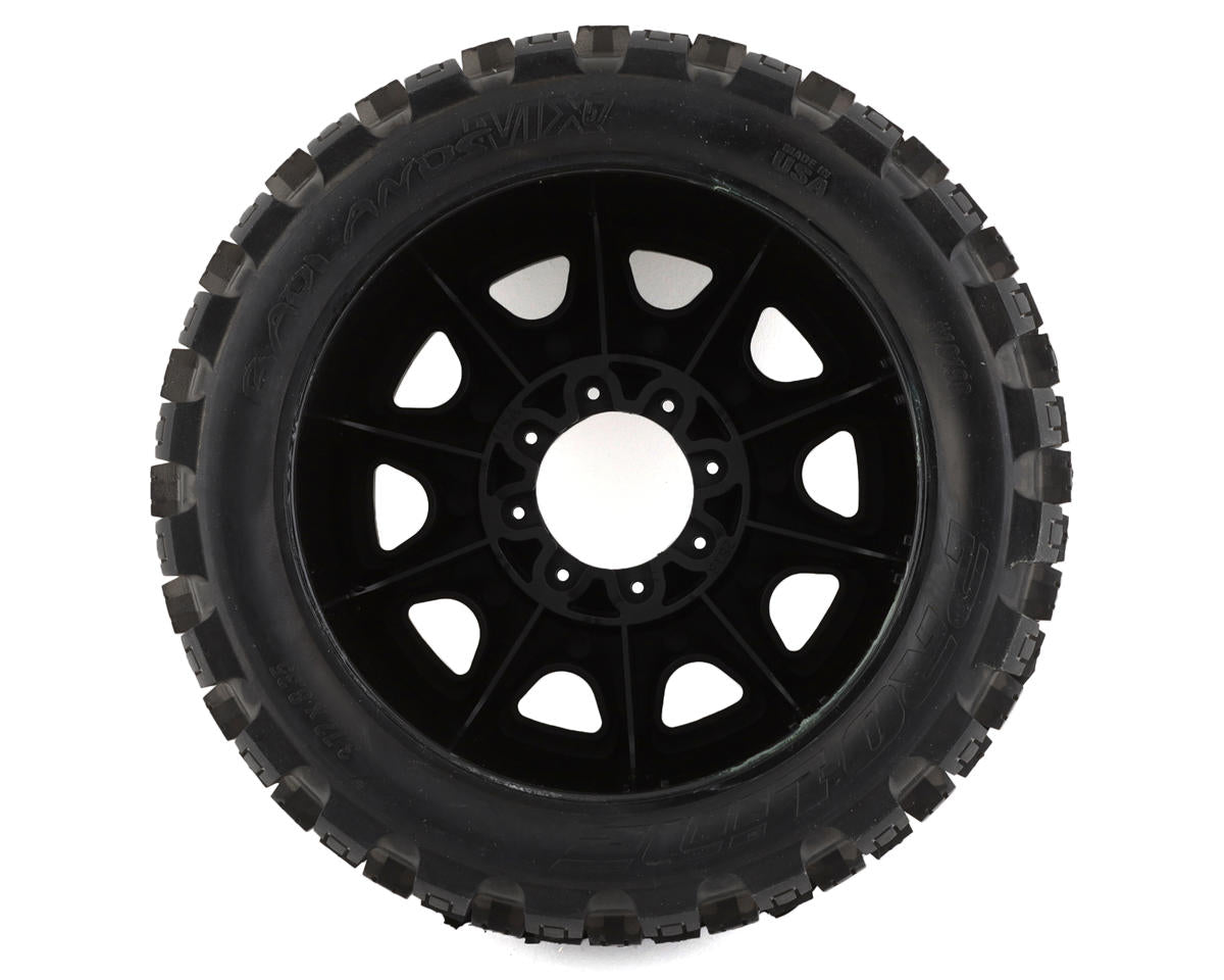 Pro-Line 10198-11 Badlands MX57 5.7" Pre-Mounted 1/6 Monster Truck Tires (Black) (2)