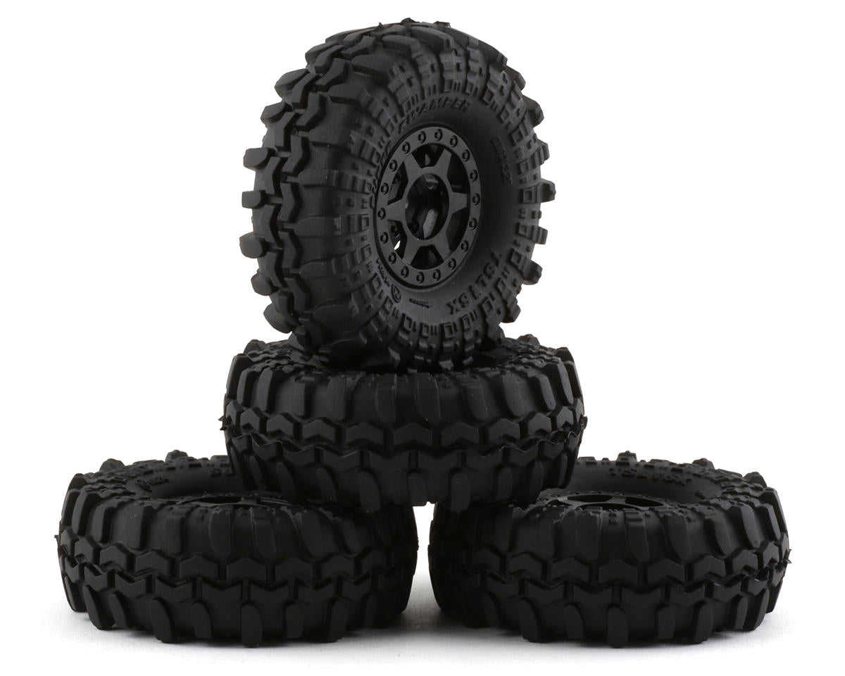 Pro-Line PRO10214-10 1/24 Interco Super Swamper TSL SX 1.0" Pre-Mounted Tires (4) (Black) w/Holcomb Wheels (Medium)