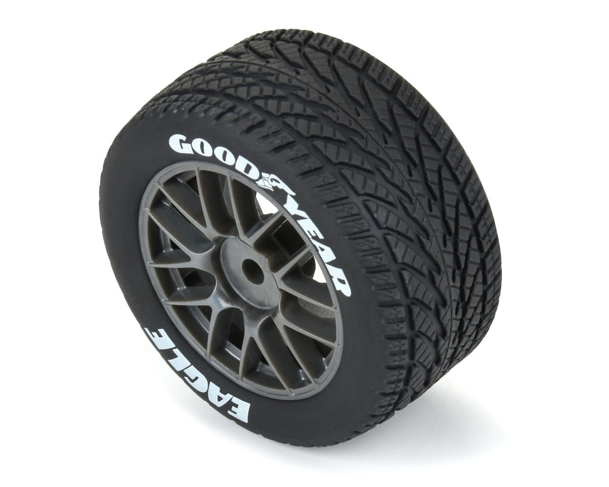 Pro-Line PRO10283-10 Losi NASCAR 1/12 Goodyear Eagle Pre-Mounted Wet/Rain Tires (4) (Medium)