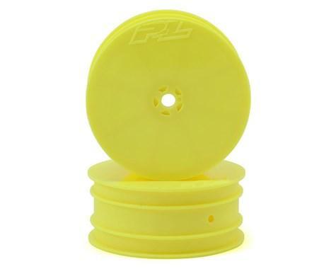 Pro-Line 2768-02 Velocity VTR 2.2" 4WD Front Buggy Wheels Yellow Associated B64