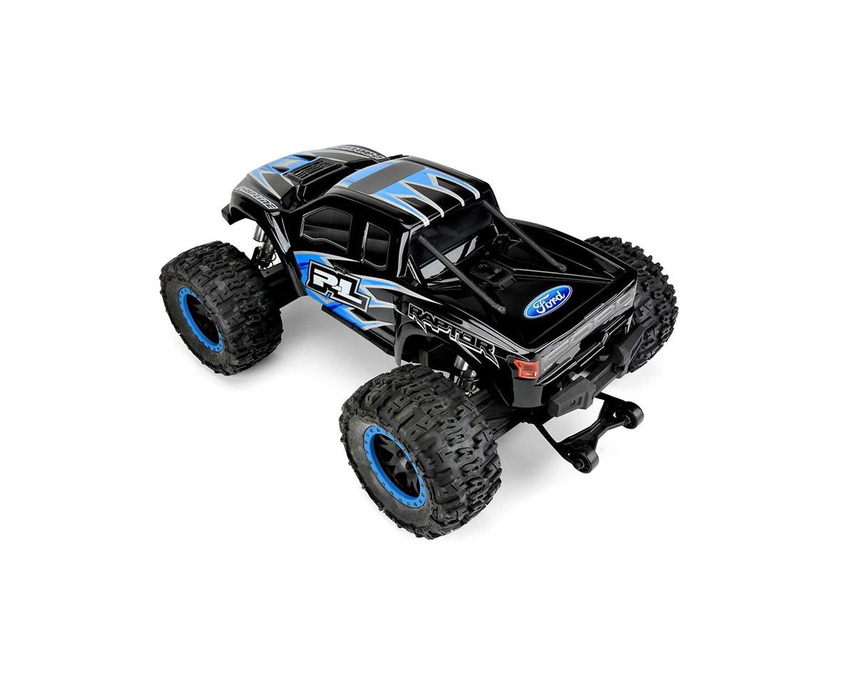 Pro-Line PRO348218 2017 Ford F-150 Raptor Carrocería Monster Truck precortada (Negro) (X-Maxx)