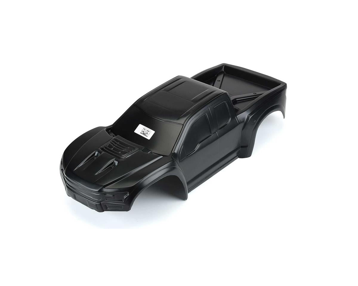 Pro-Line PRO348218 2017 Ford F-150 Raptor Carrocería Monster Truck precortada (Negro) (X-Maxx)