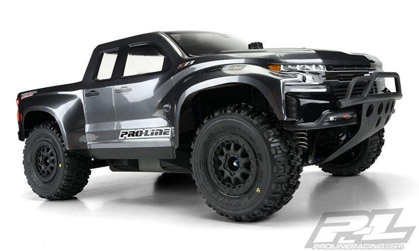 Pro-Line 2019 Chevy Silverado Z71 Trail Boss True Scale SC Body Clear Slash