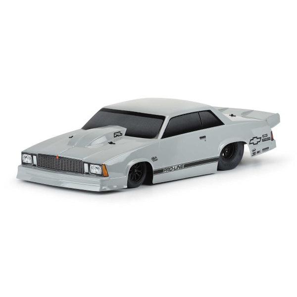 Pro-Line 1978 Chevy Malibu Tough-Color (Stone Gray) Body No-Prep Drag Racing