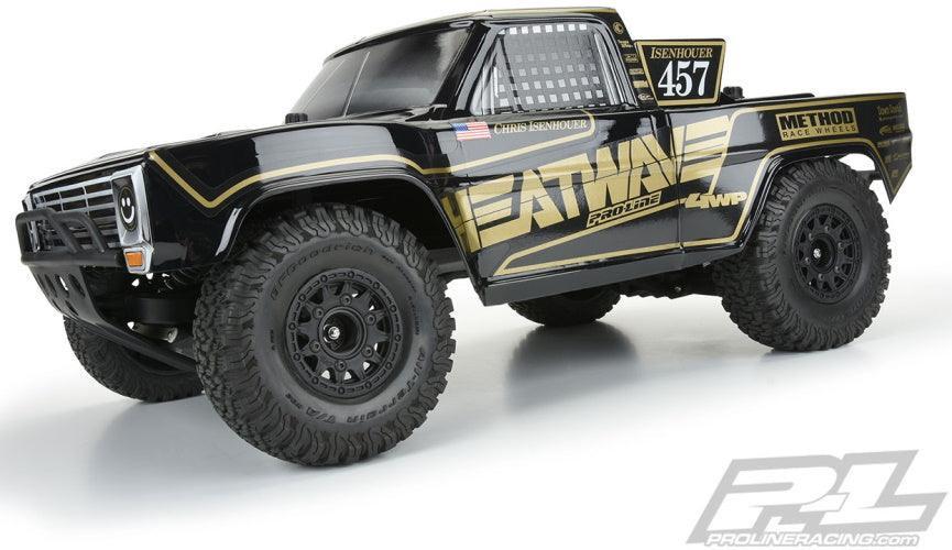 PRO-Line Pre-Cut 1967 Ford F-100 Race Truck Heatwave Tough-Color (Black) Body