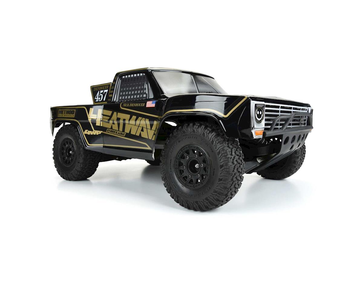 Pro-Line PRO355118 1/10 Pre-Cut 1967 Ford F-100 Heatwave Black Body Short Course