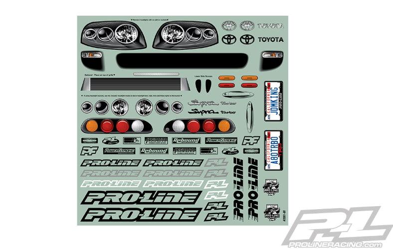 Pro-line 1995 Toyota Supra Clear Body Losi 22S Slash 2wd Drag Car AE DR10