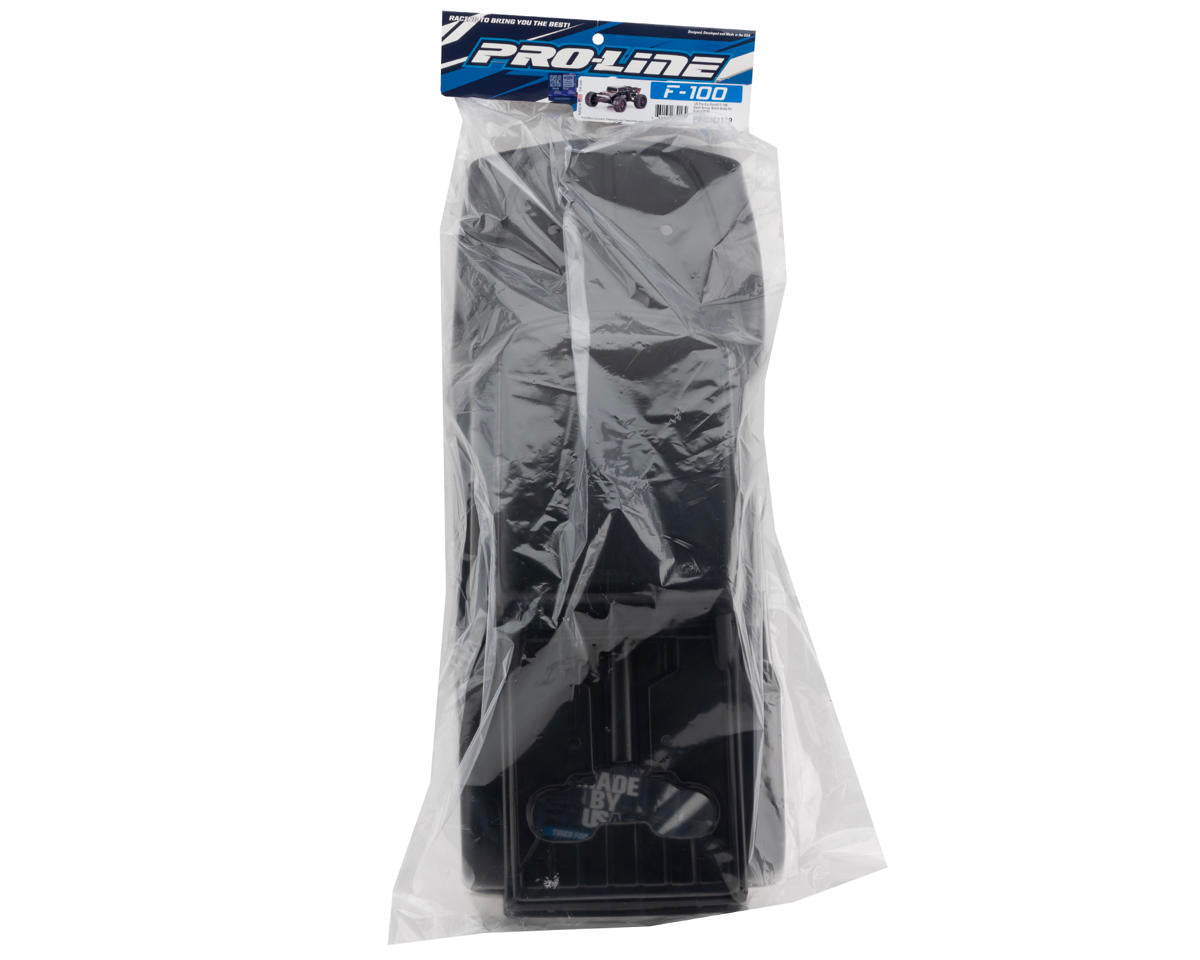 Pro-Line PRO3611-18 Ford® F-100 Bash Armor Pre-Cut Monster Truck Body (Black) (Kraton® 8S)